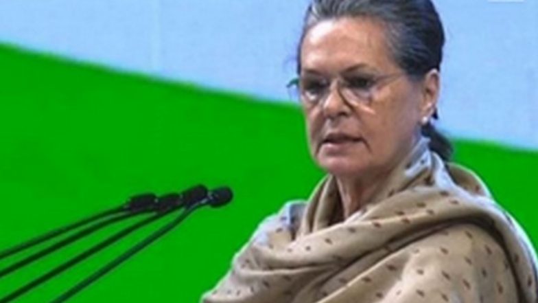 सोनिया गांधी ने देशवासियों को COVID-19 से बचने की सलाह दी, मोदी सरकार पर बोला हमला