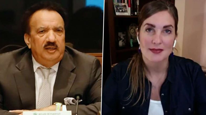 अमेरिकी महिला  सिंथिया डान रिची  का आरोप-  पाकिस्तान के पूर्व गृह मंत्री  रहमान मलिक ने किया था उसके साथ  रेप