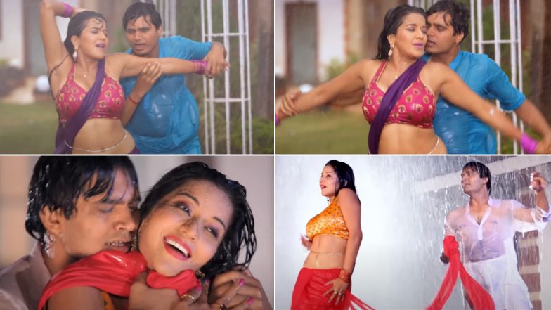 Bhojpuri Hot Song Video: बारिश में भीगती एक्ट्रेस मोनालिसा का बोल्ड भोजपुरी गाना हुआ वायरल, हॉटनेस उड़ा देगी आपके होश