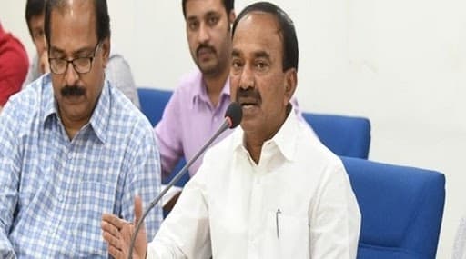 तेलंगाना सरकार में स्वास्थ्य मंत्री एटला राजेंद्र ने केंद्र पर साधा निशाना, उचित सुविधाएं और वित्तीय सहायता नहीं देने का लगाया आरोप तेलंगाना सरकार में स्वास्थ्य मंत्री एटला राजेंद्र ने केंद्र पर साधा निशाना, उचित सुविधाएं और वित्तीय सहायता नहीं देने का लगाया आरोप