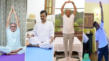 International Yoga Day 2020: राष्ट्रपति रामनाथ कोविंद, केंद्रीय मंत्री धर्मेंद्र प्रधान-अरविंद केजरीवाल सहित इन नेताओं ने किया योग, देखें तस्वीरें 