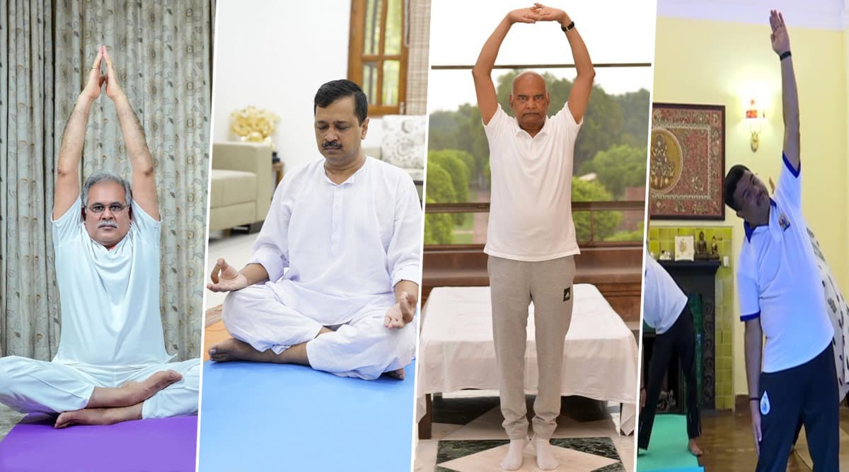 International Yoga Day 2020: राष्ट्रपति रामनाथ कोविंद, केंद्रीय मंत्री धर्मेंद्र प्रधान-अरविंद केजरीवाल सहित इन नेताओं ने किया योग, देखें तस्वीरें International Yoga Day 2020: राष्ट्रपति रामनाथ कोविंद, केंद्रीय मंत्री धर्मेंद्र प्रधान-अरविंद केजरीवाल सहित इन नेताओं ने किया योग, देखें तस्वीरें