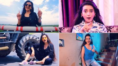 Bhojpuri New Song Video: भोजपुरी एक्ट्रेस अक्षरा सिंह के सॉन्ग 'इधर आने का नहीं' का म्यूजिक वीडियो हुआ रिलीज, एक्स को सुनाई खरी-खोटी