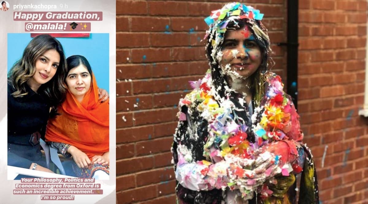 प्रियंका चोपड़ा ने नोबेल पुरस्कार विजेता मलाला यूसुफजई को दी बधाई, कहा- ऑक्सफोर्ड से आपकी डिग्री एक उपलब्धि प्रियंका चोपड़ा ने नोबेल पुरस्कार विजेता मलाला यूसुफजई को दी बधाई, कहा- ऑक्सफोर्ड से आपकी डिग्री एक उपलब्धि
