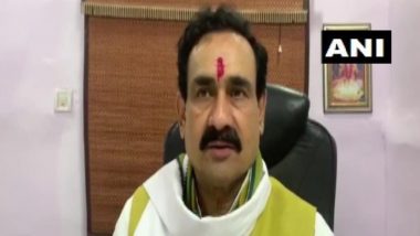 Narottam Mishra on Face Mask: मध्य प्रदेश के गृह मंत्री नरोत्तम मिश्रा ने मीडियाकर्मियों से बातचीत के दौरान कहा- 'मैं मास्क नहीं पहनता हूं'