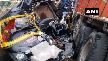 बिहार: अनियंत्रित ट्रक ने दो ऑटो को मारी टक्कर, 7 की मौत और 15 घायल