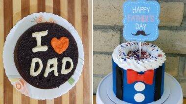 Father's Day 2020 Cake Ideas: फादर्स डे पर अपने प्यारे पापा के लिए घर पर बनाएं लजीज केक, देखें आसान विधि और ट्यूटोरियल वीडियो