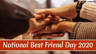 Happy National Best Friend Day 2020 Messages: अपने बेस्ट फ्रेंड्स को Greetings, Whatsapp Status, Wishes, GIFs  के जरिए भेजें यह स्पेशल मैसेज