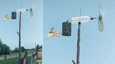 Locust Attack: टिड्डियों को भगाने के लिए स्थानीय लोगों ने निकाला नायाब तरीका, वीडियो देख आप इस आधुनिक समाधान की करेंगे सराहना