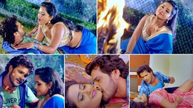 Kajal Ka Bhojpuri Sex - Bhojpuri Hot Song: à¤•à¤¾à¤œà¤² à¤°à¤¾à¤˜à¤µà¤¾à¤¨à¥€ à¤¸à¤‚à¤— à¤–à¥‡à¤¸à¤¾à¤°à¥€ à¤²à¤¾à¤² à¤¯à¤¾à¤¦à¤µ à¤•à¤¾ à¤¯à¥‡ à¤°à¥‹à¤®à¤¾à¤‚à¤Ÿà¤¿à¤• à¤—à¤¾à¤¨à¤¾  à¤‰à¤¡à¤¼à¤¾ à¤°à¤¹à¤¾ à¤¹à¥ˆ à¤«à¥ˆà¤¨à¥à¤¸ à¤•à¥‡ à¤¹à¥‹à¤¶ | ðŸŽ¥ LatestLY à¤¹à¤¿à¤¨à¥à¤¦à¥