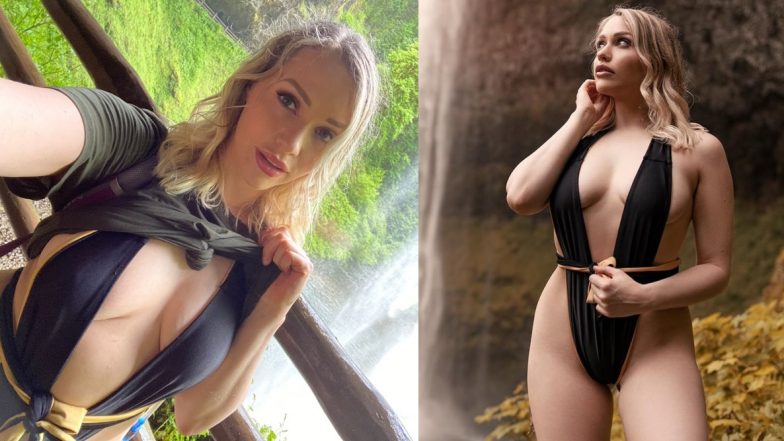 Mia Malkova Hot Photo: XXX स्टार मिया मालकोवा ने ब्लैक ड्रेस पहन मचाई सनसनी, खूबसूरती ने लोगों को किया घायल