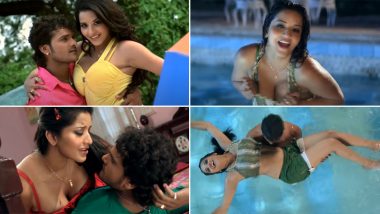 Monalisa Hot Bhojpuri Song: मोनालिसा के साथ स्विमिंग पूल में रोमांस करते दिखे खेसारी लाल यादव, बेहद ही बोल्ड है फिल्म नागिन ये गाना