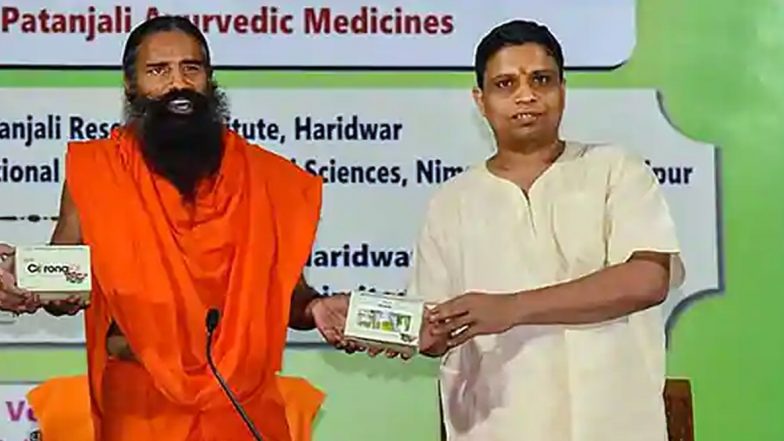 पतंजलि की 'कोरोनिल' को इम्यूनिटी बूस्टर के तौर पर आयुष मंत्रालय से मिली मंजूरी