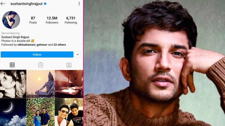 सुशांत सिंह राजपूत के निधन के बाद उनके Instagram अकाउंट में हुआ ये बड़ा बदलाव