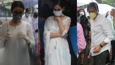 Sushant Singh Rajput Funeral: पंचतत्त्व में विलीन हुए सुशांत सिंह राजपूत, परिवार और साथी कलाकारों ने दी आखिरी विदाई (Photos)