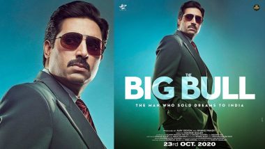 The Big Bull Teaser: अजय देवगन ने अभिषेक बच्चन की फिल्म द बिग बुल का दमदार टीजर किया रिलीज, लिख दी ये बड़ी बात