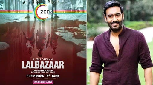 Video: अजय देवगन ने रिलीज किया फिल्म 'लालबाजार' का टीजर, एक्टर के डिजिटल डेब्यू का फैंस ने किया स्वागत Video: अजय देवगन ने रिलीज किया फिल्म 'लालबाजार' का टीजर, एक्टर के डिजिटल डेब्यू का फैंस ने किया स्वागत