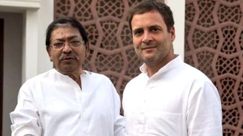 पश्चिम बंगाल कांग्रेस के प्रदेश अध्यक्ष सोमेन मित्रा का निधन, राहुल गांधी ने व्यक्त किया शोक