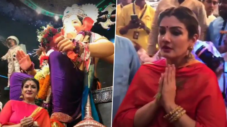 कोरोना के चलते लालबाग गणेशोत्सव न मनाने के फैसले का रवीना टंडन ने किया स्वागत, लिखा- बाप्पा का अगले साल तक इंतजार रहेगा