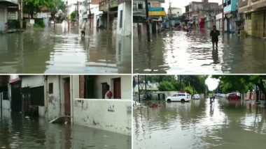 Weather Update Today: प्रयागराज में भारी बारिश के चलते कई इलाके जलमग्न, लोगों के घरों में घुसा पानी, देखें तस्वीरें