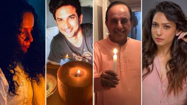 #Candle4SSR: अंकिता लोखंडे, सुब्रमण्यम स्वामी और कंगना रनौत समेत देशभर के लोगों ने कैंडल जलाकर सुशांत सिंह राजपूत के लिए किया शांति प्रदर्शन