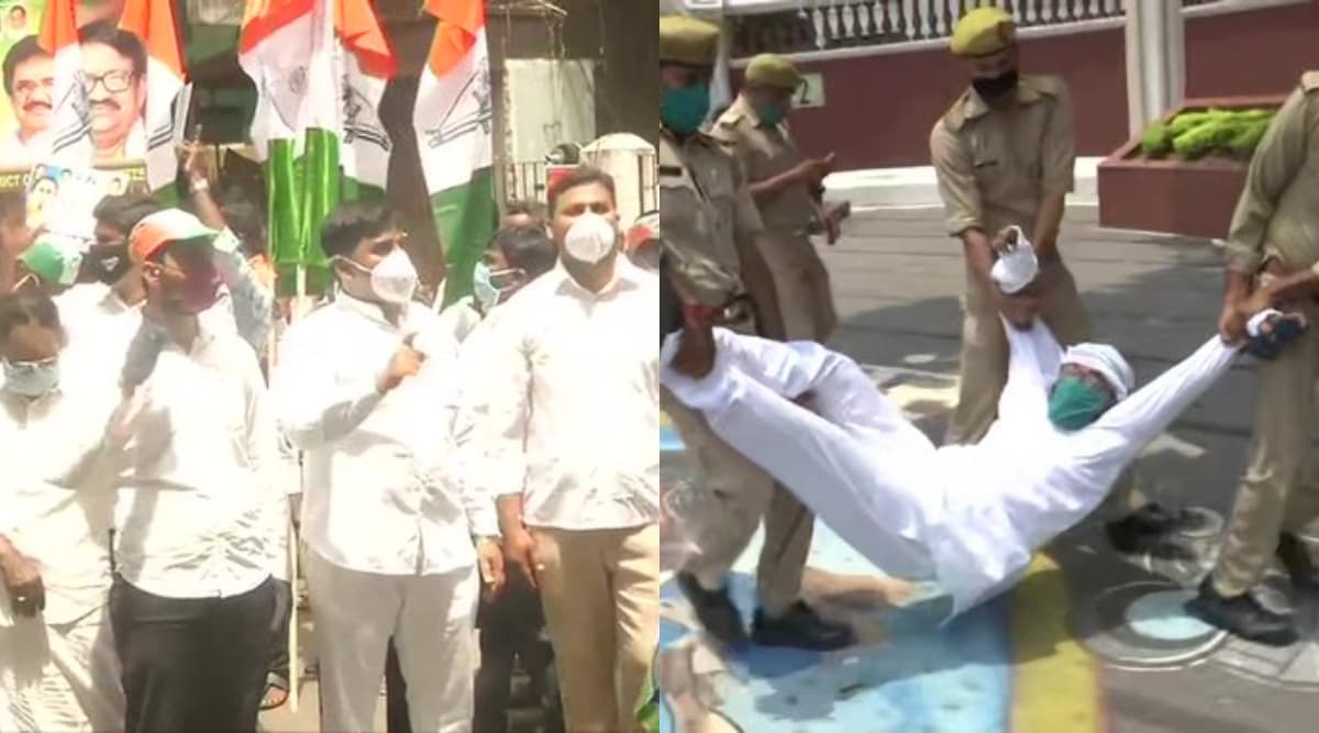 Rajasthan Political Crisis: राजस्थान के घटनाक्रम को लेकर कांग्रेस का दिल्ली में प्रदर्शन, कई नेता गिरफ्तार
