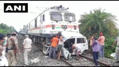 बिहार: पटना-गया सेक्शन पर आज जनशताब्दी स्पेशल ट्रेन से टकराई कार, दुर्घटना में 3 की मौत