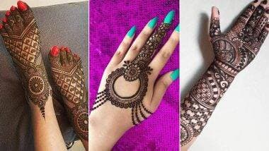 Hariyali Teej 2020 Mehndi Designs: हरियाली तीज के दिन हथेली पर मेहंदी रचाना है शुभता का प्रतीक, देखें सावन के इस पर्व को खास बनाने के लिए लेटेस्ट व आकर्षक डिजाइन्स