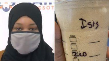 मुस्लिम महिला ने अपने कप पर ISIS लिखे जाने पर Starbucks के खिलाफ किया केस, लगाया भेदभाव का आरोप