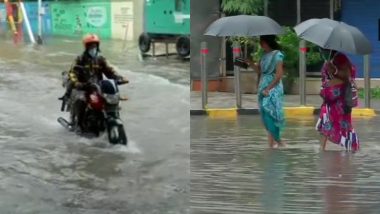 Mumbai Rains: कोरोना संकट के बीच भारी बारिश से बेहाल हुई मुंबई, कई इलाकों में भरा पानी, देखें जलभराव की तस्वीरें