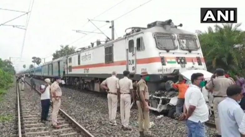 बिहार: पटना-रांची जनशताब्दी एक्सप्रेस और कार में भीषण टक्कर, हादसे में 2 की मौत, रेल यातायात में कोई व्यवधान नहीं