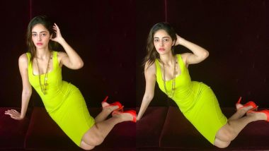 Ananya Panday Hot Photos: अनन्या पांडे की लेटेस्ट फोटो देख चमक उठेंगी आपकी आंखे, फ्लोरोसेंट कलर की ड्रेस पहन फ्लॉन्ट करती दिखी एक्ट्रेस