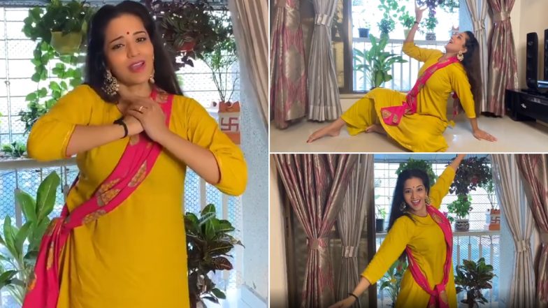 Monalisa Dance Video: भोजपुरी क्वीन मोनालिसा ने घर मोरे परदेसिया गाने पर किया बेहद ही जबरदस्त डांस, वीडियो बना देगा एक्ट्रेस का फैन