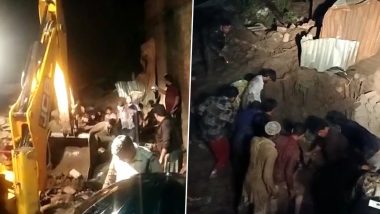 Building Collapsed in Madhya Pradesh: मध्य प्रदेश में तेज बारिश के कारण बिल्डिंग धराशाई, एक शख्स की मौत, 3 घायल