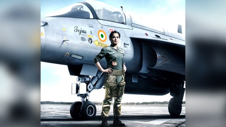 Tejas: फाइटर पायलट बन दुश्मनों के दांत खट्टे करेंगी कंगना रनौत, फिल्म तेजस से एक्ट्रेस का नया लुक आया सामने