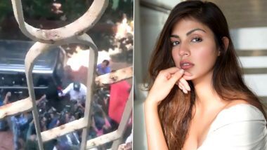 Rhea Chakraborty: सुशांत सिंह राजपूत की गर्लफ्रेंड रिया चक्रवर्ती ने मुंबई पुलिस से मांगी मदद, कहा- मेरे परिवार की जान को है खतरा, देखें Video