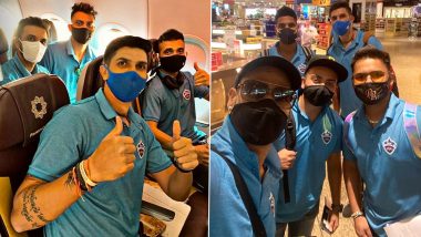 IPL 2020 Update: UAE के लिए रवाना हुई दिल्ली कैपिटल्स की टीम, शिखर धवन ने साथी खिलाड़ियों के साथ शेयर की तस्वीर