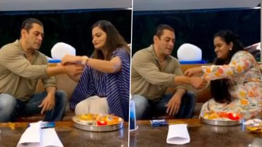 Salman Khan celebrating Raksha Bandhan: सलमान खान ने भी मनाया रक्षा बंधन का त्योहार, वीडियो शेयर कर कहा- ये बंधन तो प्यार का बंधन का है