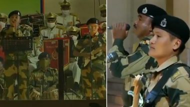 Independence Day 2020: BSF के जवानों ने स्वतंत्रता दिवस की पूर्व संध्या पर अटारी-वाघा बॉर्डर पर आयोजित कार्यक्रम में संगीतमय प्रस्तुति दी, देखें वीडियो