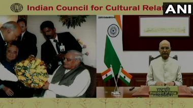Atal Bihari Vajpayee Death Anniversary: राष्ट्रपति रामनाथ कोविंद ने पूर्व पीएम अटल बिहारी वाजपेयी की पुण्यतिथि पर ICCR हेड क्वार्टर में उनके एक चित्र का अनावरण किया