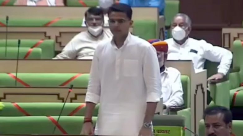 Rajasthan Political Crisis: विधानसभा में सीट चेंज को लेकर बोले सचिन पायलट, मैं जब तक बैठा हूं, सरकार सुरक्षित है