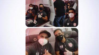 IPL 2020 Update: UAE रवाना हुई किंग्स इलेवन पंजाब की टीम, मोहम्मद शमी ने तस्वीर शेयर करते हुए कहा- 'अपने मुंडे... दुबई के लिए उड़ रहे हैं'