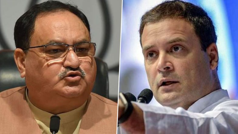 JP Nadda Attacks On Rahul Gandhi: जेपी नड्डा का राहुल गांधी पर बड़ा हमला, बोले- चीन के लोगों से आपने और आपकी मां ने पैसे लिए
