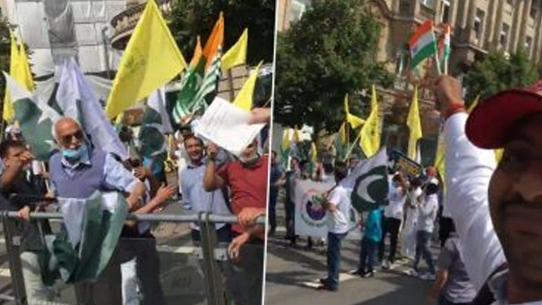Germany: जर्मनी के फ्रैंकफर्ट में सैकड़ों पाकिस्तानियों और खालिस्तानियों के सामने खड़ा हो गया तिरंगा लेकर एक भारतीय, देखें VIDEO