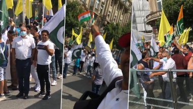 Germany: जर्मनी के फ्रैंकफर्ट में सैकड़ों पाकिस्तानियों और खालिस्तानियों के सामने खड़ा हो गया तिरंगा लेकर एक भारतीय, देखें VIDEO