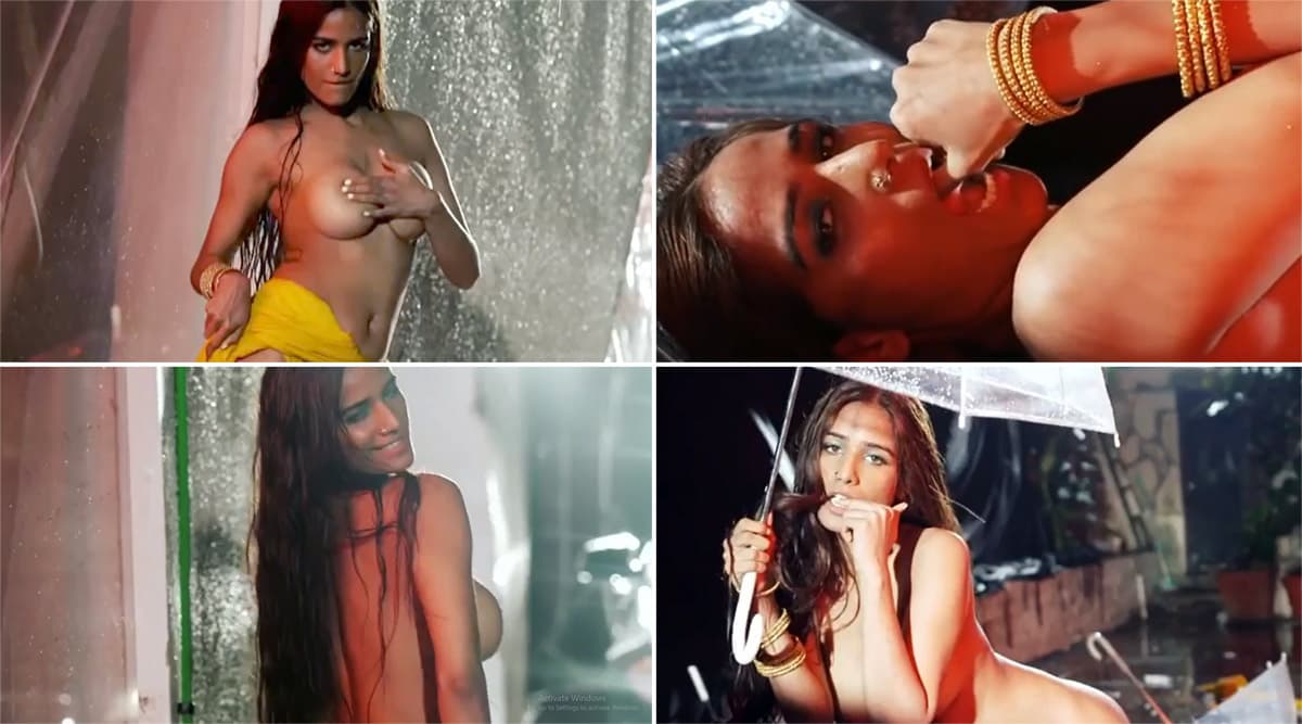 Poonam Pandey Bold Video: एक्ट्रेस पूनम पांडे ने साड़ी पहनकर दिखाया सेक्सी  फिगर, हॉट रेन डांस वीडियो हुआ Viral | 👍 LatestLY हिन्दी