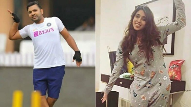 Rohit Sharma ने पत्नी Ritika Sajdeh के साथ इंस्टाग्राम पर शेयर की क्यूट तस्वीर, कहा- दो अजीब लोग प्यार में हैं