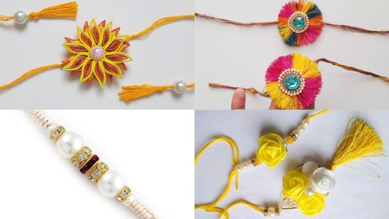 Raksha Bandhan 2020 Rakhi Ideas: रक्षा बंधन के शुभ पर्व पर अपने भाई की कलाई पर बांधे हाथों से बनी राखी, देखें आसान वीडियो (Watch Video)
