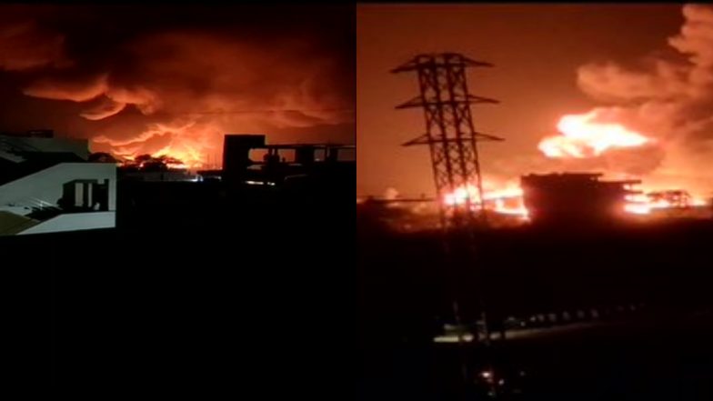 Telangana Fire: वायु सेना अकादमी के पास स्थित केमिकल फैक्ट्री में लगी भीषण आग, किसी के हताहत होने की खबर नहीं