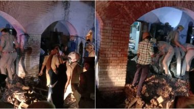 Kanpur: कानपुर में पुलिस लाइन बैरक की छत गिरने से मलबे में फंसे एक पुलिस वाले को बचाया गया, रेस्क्यू ऑपरेशन जारी